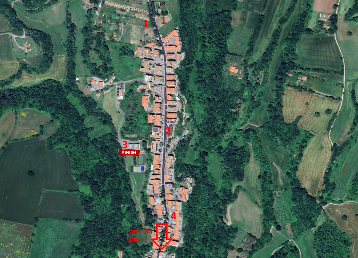 Mappa parcheggi