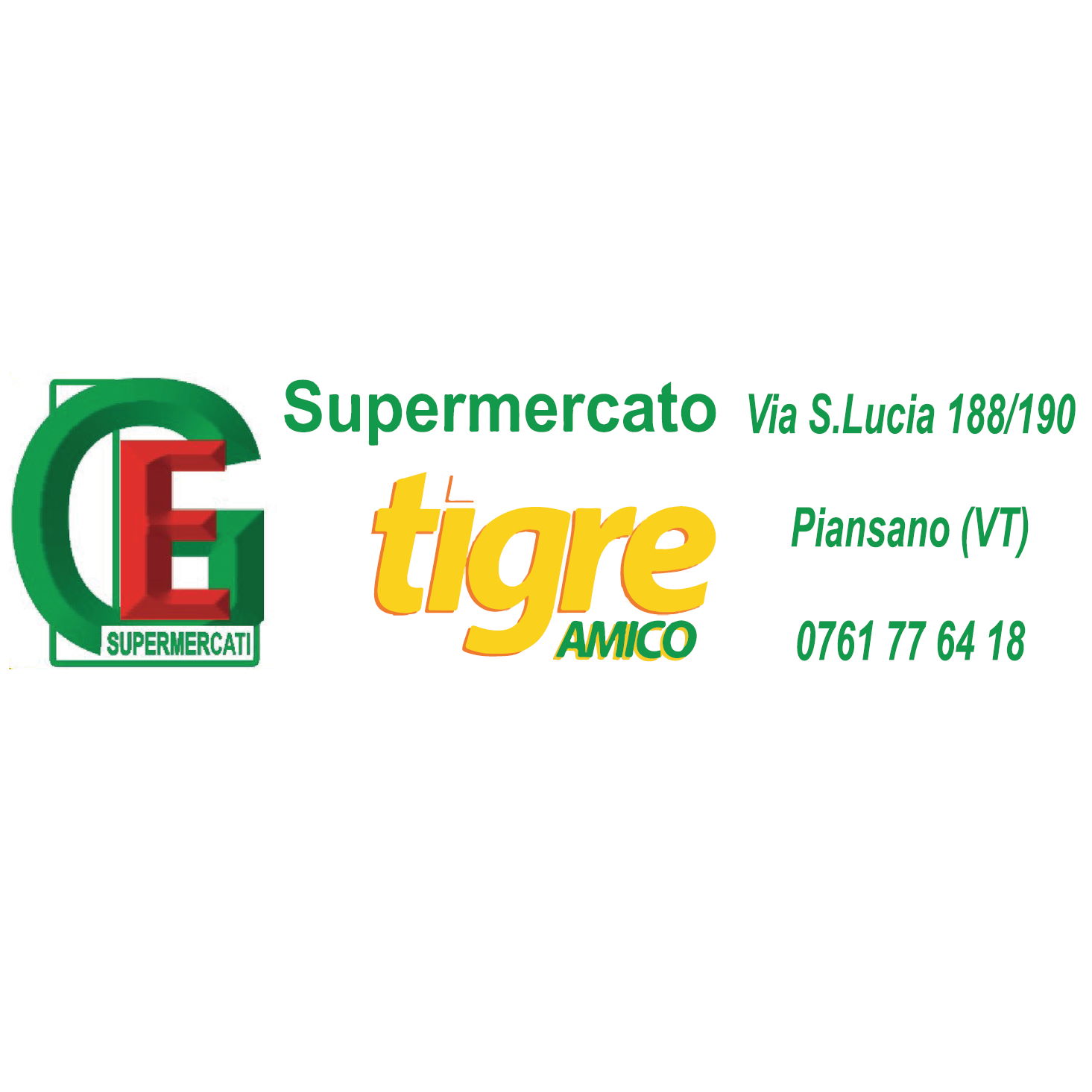 Supermercato TIGRE Amico Piansano