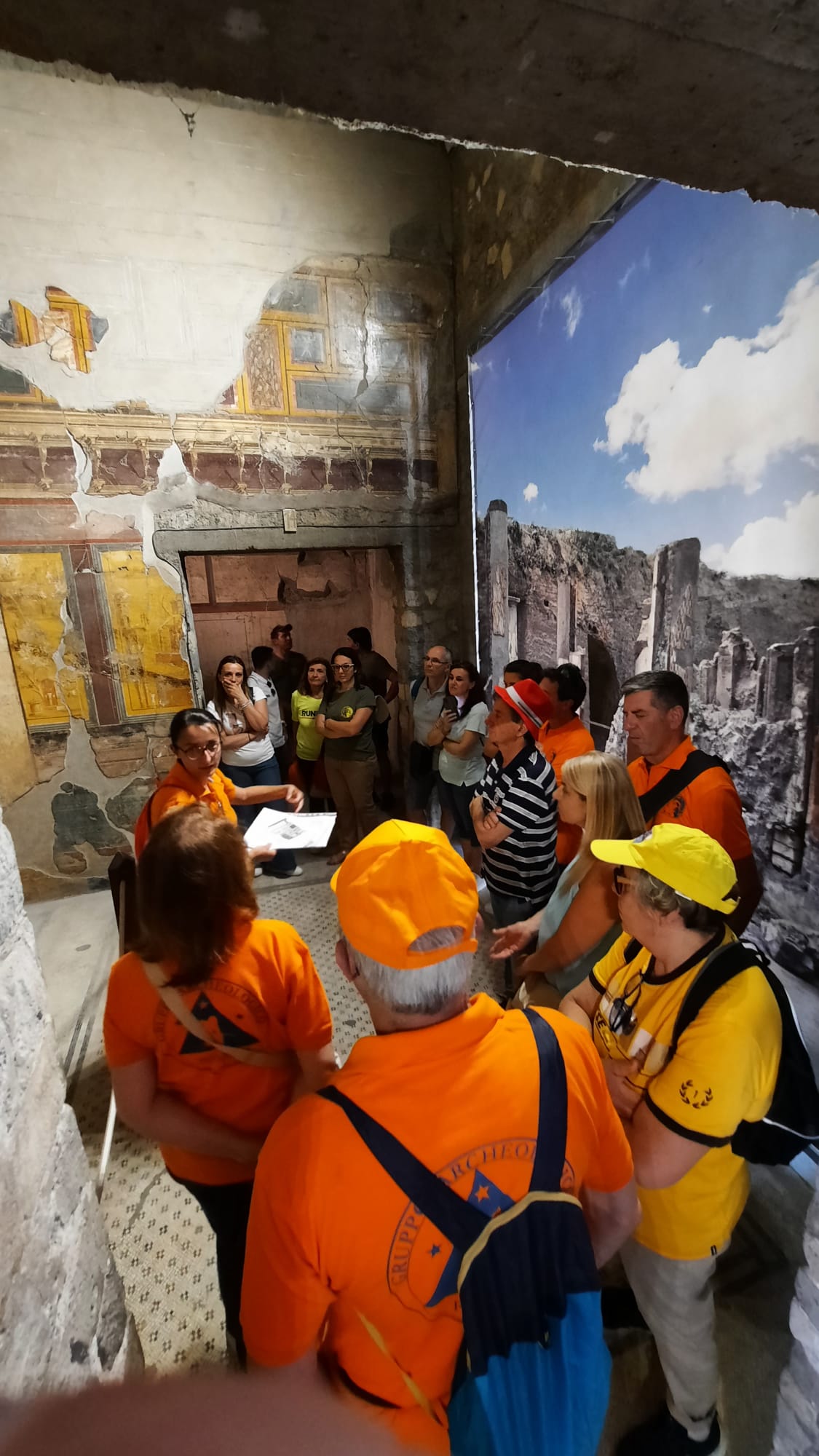 Il gruppo archeologico Piansano in visita a Pompei