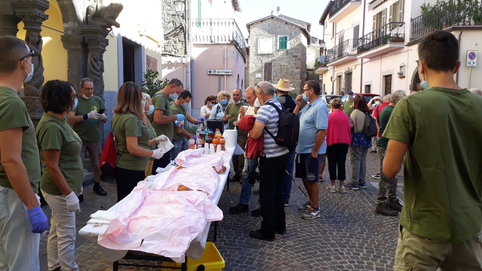 I gruppi archeologici del Lazio in visita a Piansano